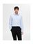 Lichtblauw katoenen hemd (slim fit) met lange mouwen Selected 