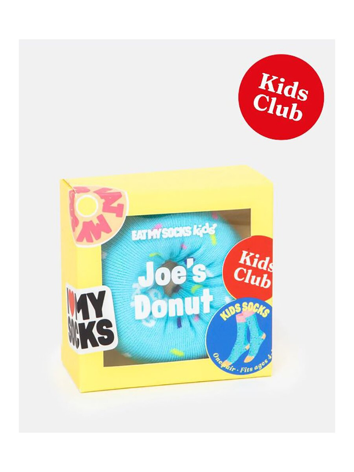 Joe"s donut kids blue Eat My Socks