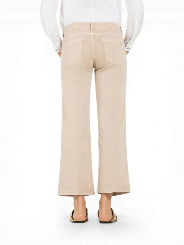 Beige cropped broek Tess Croped Cambio