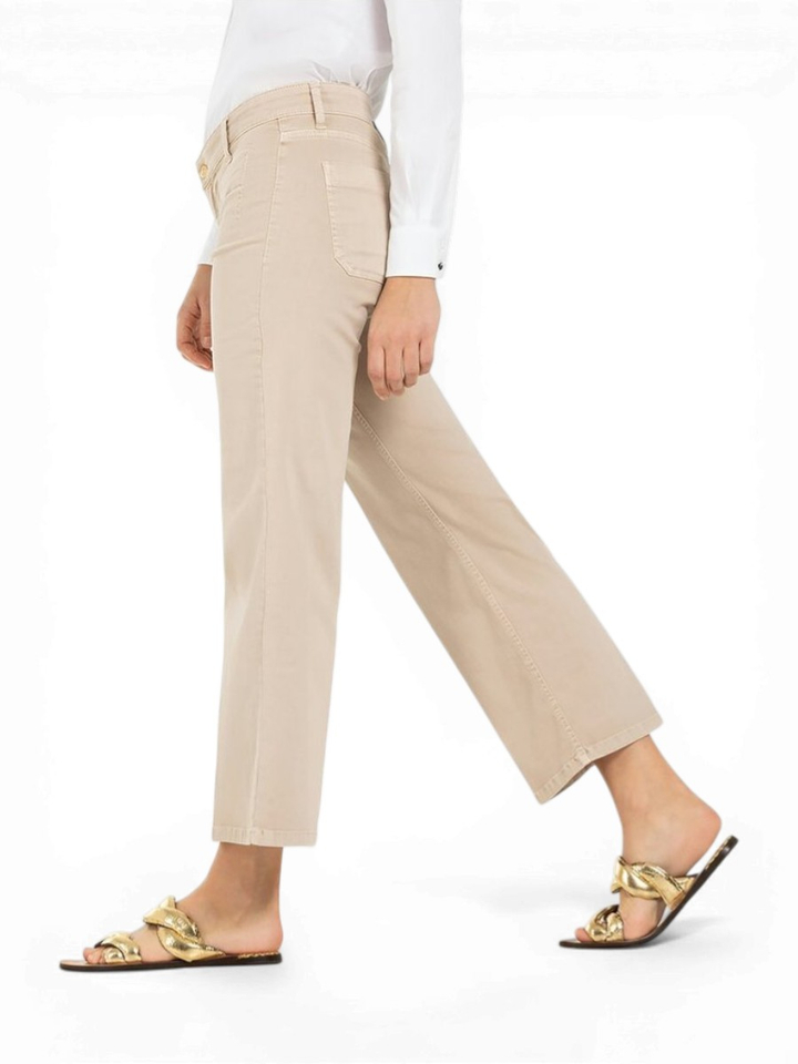 Beige cropped broek Tess Croped Cambio