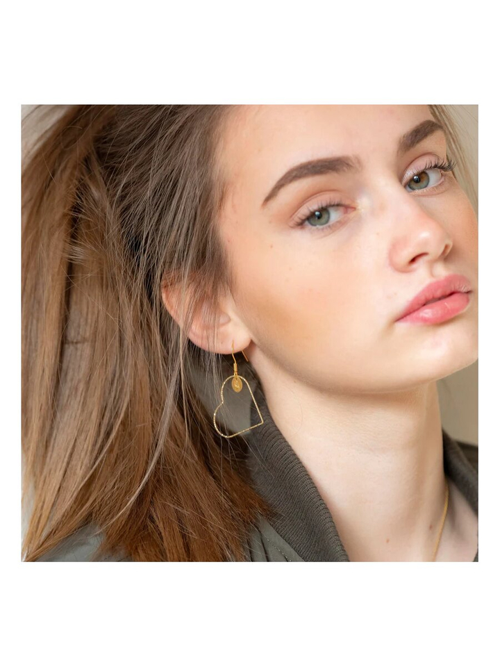 Asymmetrische hartoorbellen Love Murielle Perrotti 
