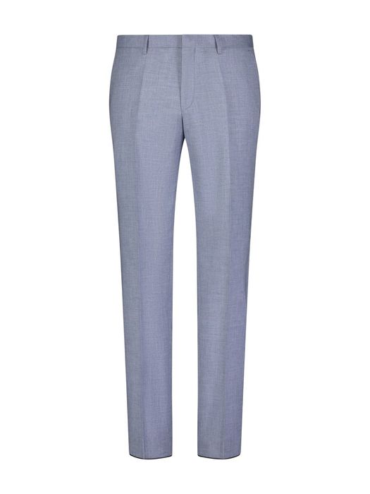 Blauwe geklede broek Roy Robson