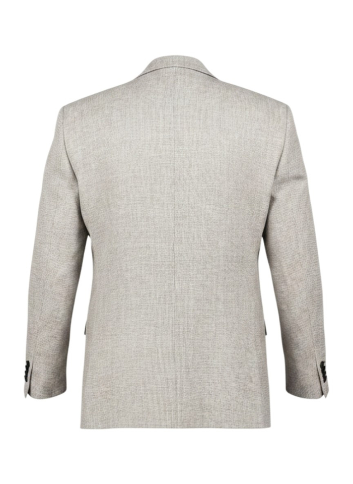 Licht bruine kostuum blazer regular fit Roy Robson 