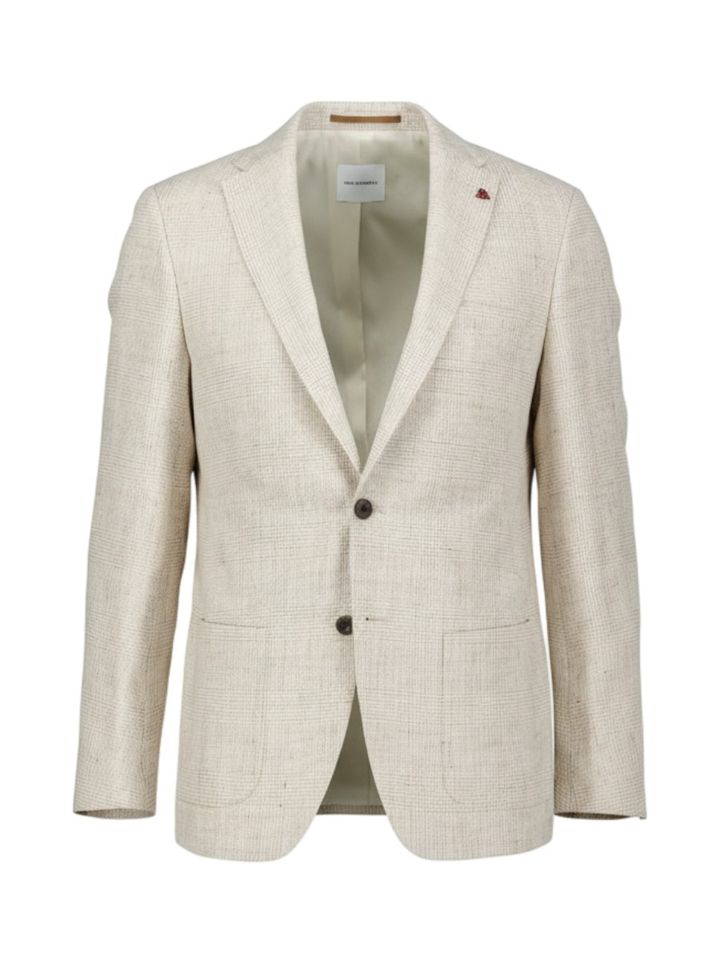 Beige kostuumblazer Sakkos Roy Robson
