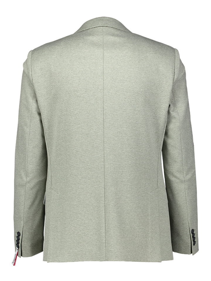 Licht groene slim fit kostuumblazer Roy Robson 