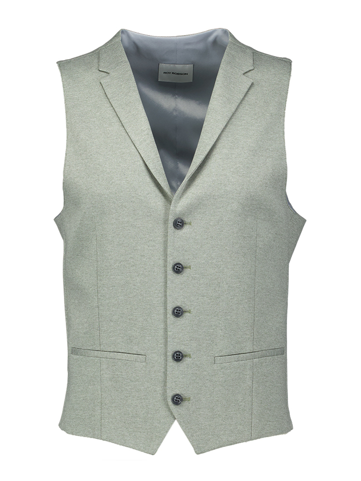 Muntgroene Kostuumgilet Westen Roy Robson