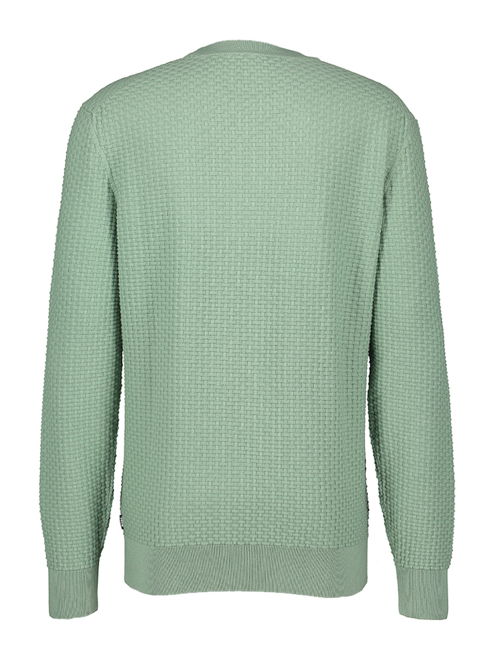 Groene trui strutuur Imberto Hugo Boss 