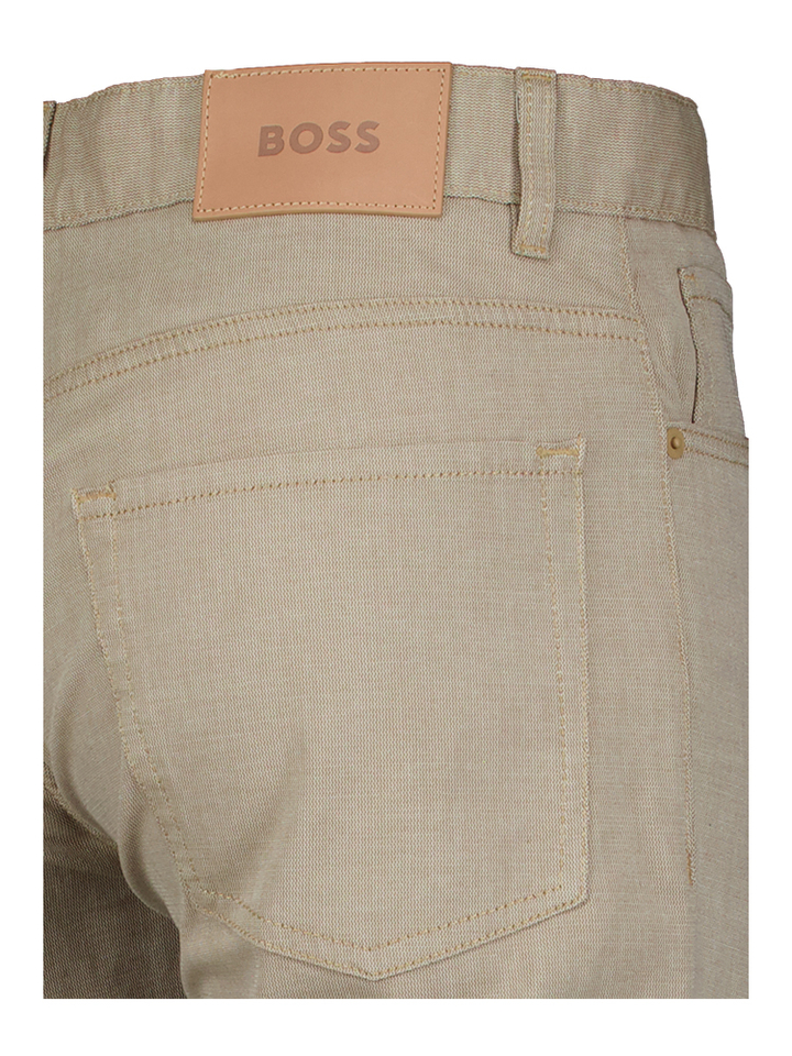 Beige broek structuur Maine Hugo Boss 