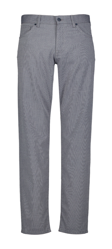 Blauw grijze broek met structuur Maine Hugo Boss
