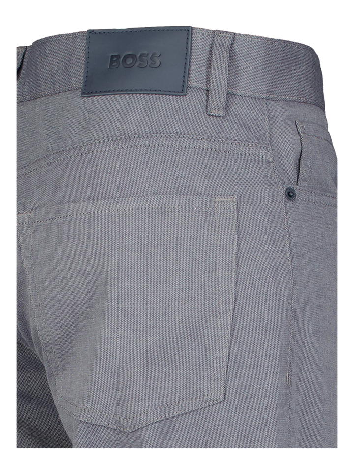 Blauw grijze broek met structuur Maine Hugo Boss
