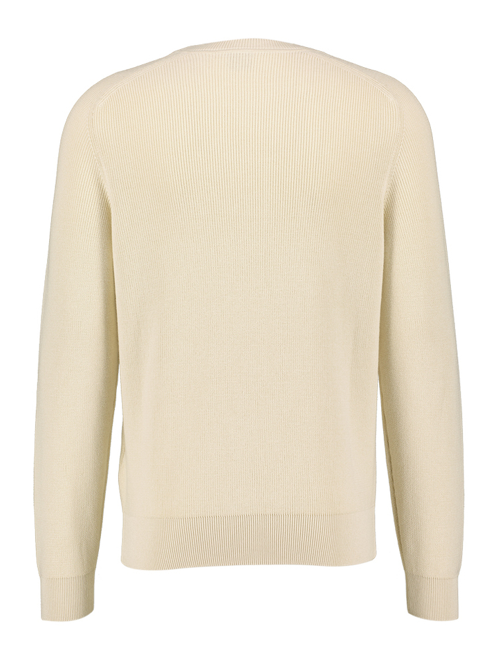 Beige trui met logo Ullian Boss Black 