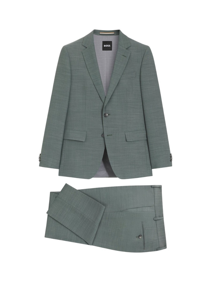 Open green 2-delig kostuum Hugo Boss