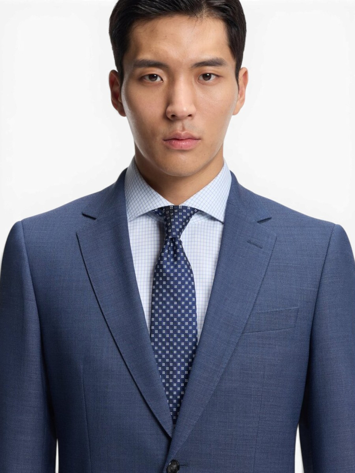 Blauw 2-delig kostuum Hugo Boss