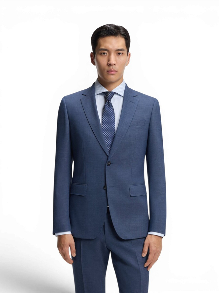 Blauw 2-delig kostuum Hugo Boss