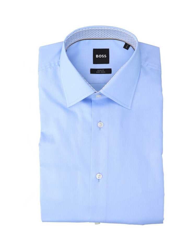 Light/Pastel Blue hemd ( slim fit) en lange mouwen Hugo Boss