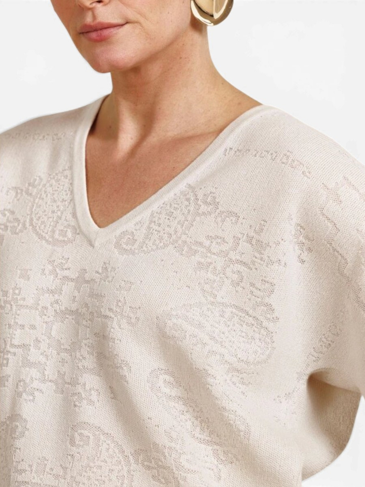 Beige stijlvolle top Studio Anneloes 