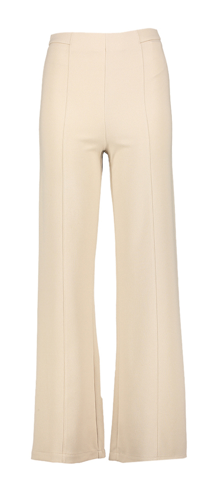Beige wijde broek Rinascimento