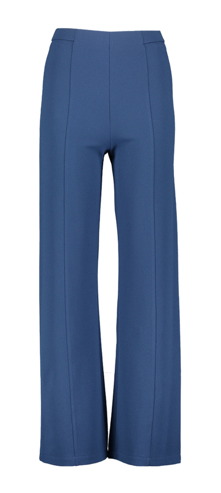 Blauwe wijde broek Rinascimento