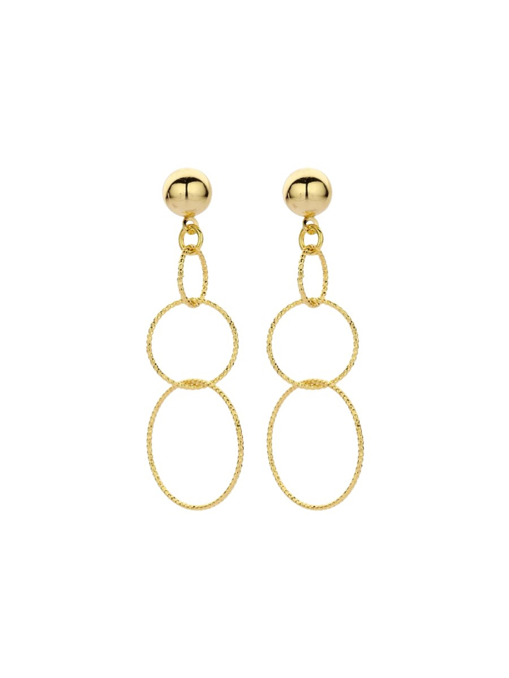 Gouden oorbellen DAIMANOB Les Cordes 