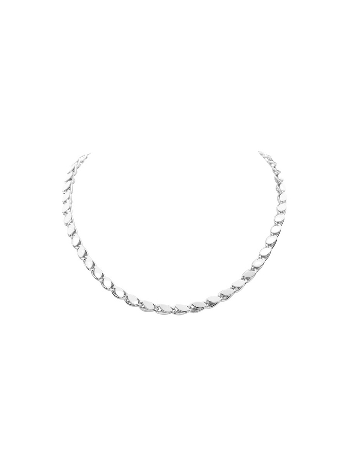 Zilveren ketting Dakar kort Les Cordes 