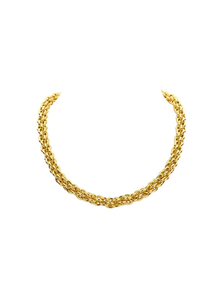 Gouden ketting Debbie kort Les Cordes 