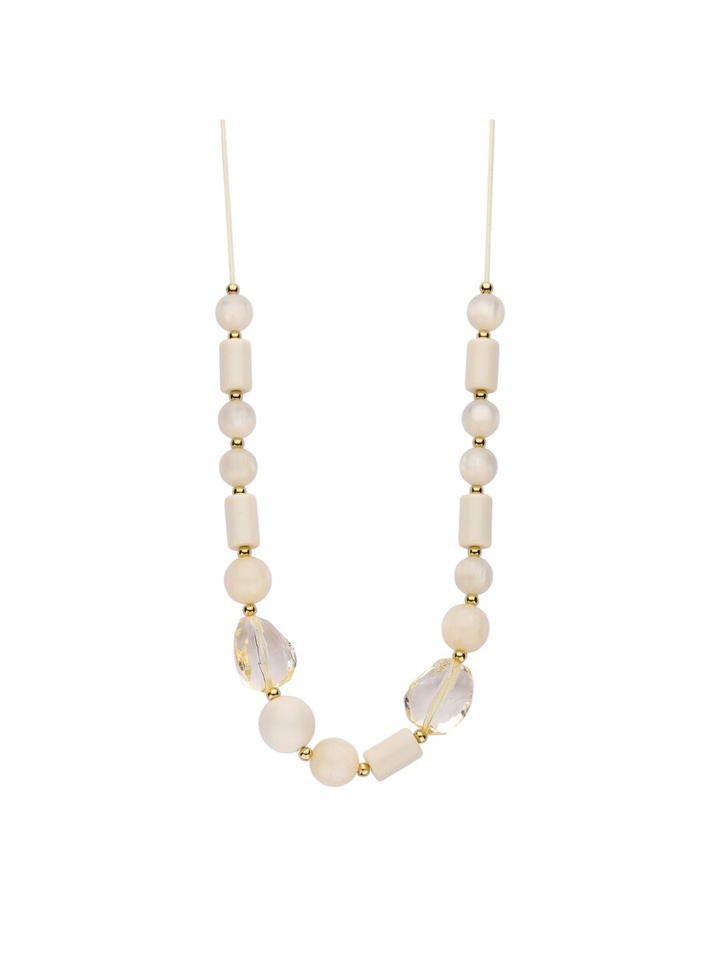 Ecru ketting Kasper lang Les Cordes 