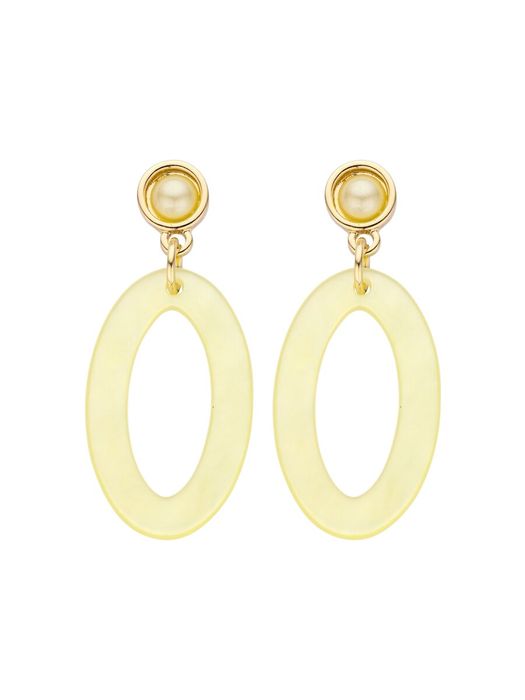 Gele oorbellen Karn OB Les Cordes