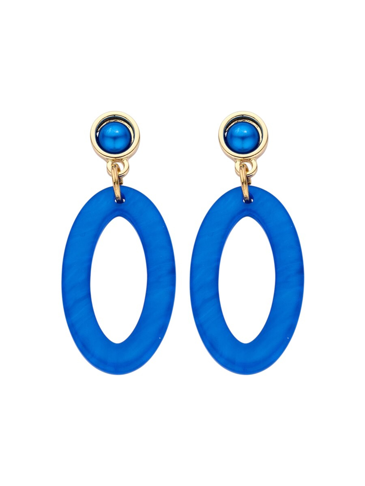 Blauwe oorbellen Karn OB Les Cordes 