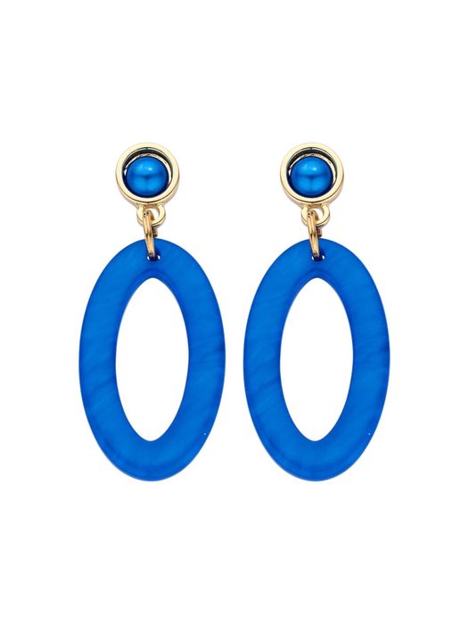 Blauwe oorbellen Karn OB Les Cordes