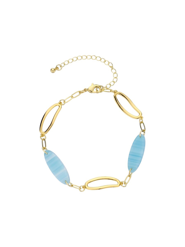 Blauwe armband Macao AB Les Cordes