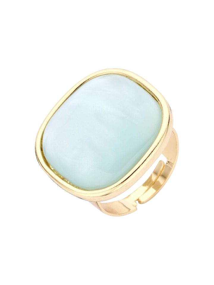 Watergroene ring KRI5 Les Cordes 
