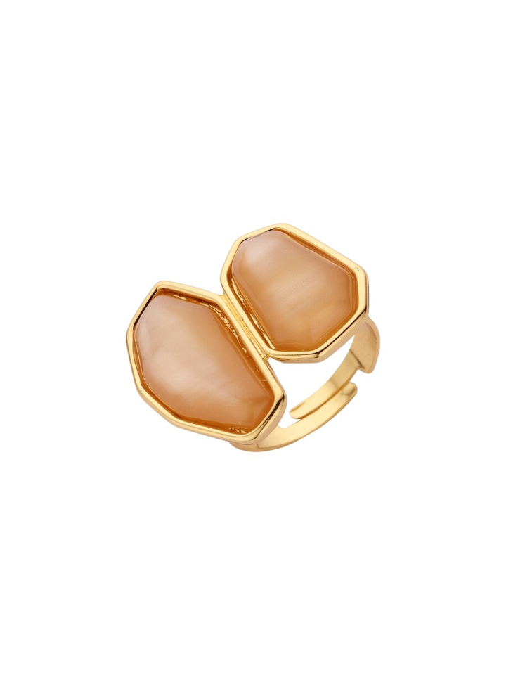 Beige ring KRI4 Les Cordes 