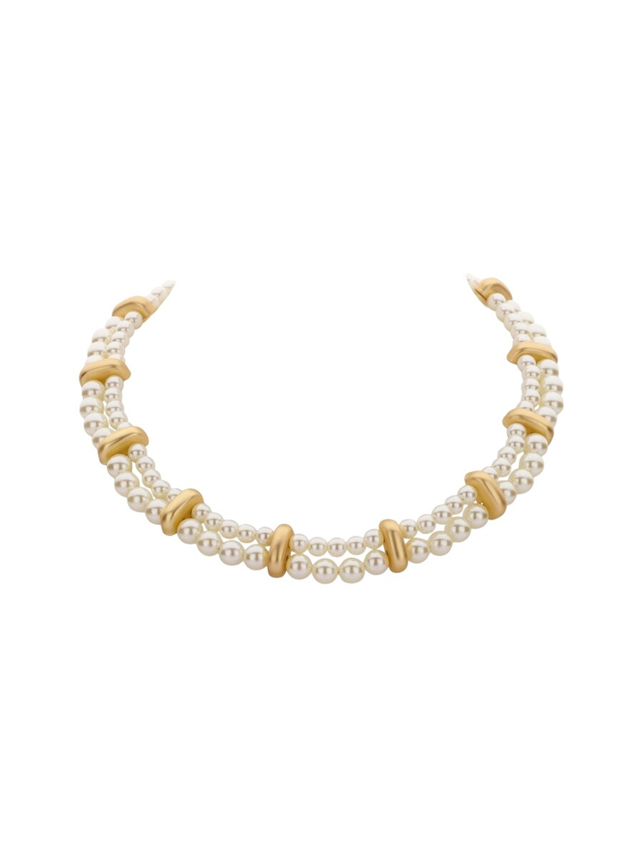 Witte ketting Duco kort Les Cordes 