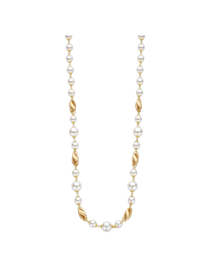 Wit ketting Dubai lang Les Cordes 