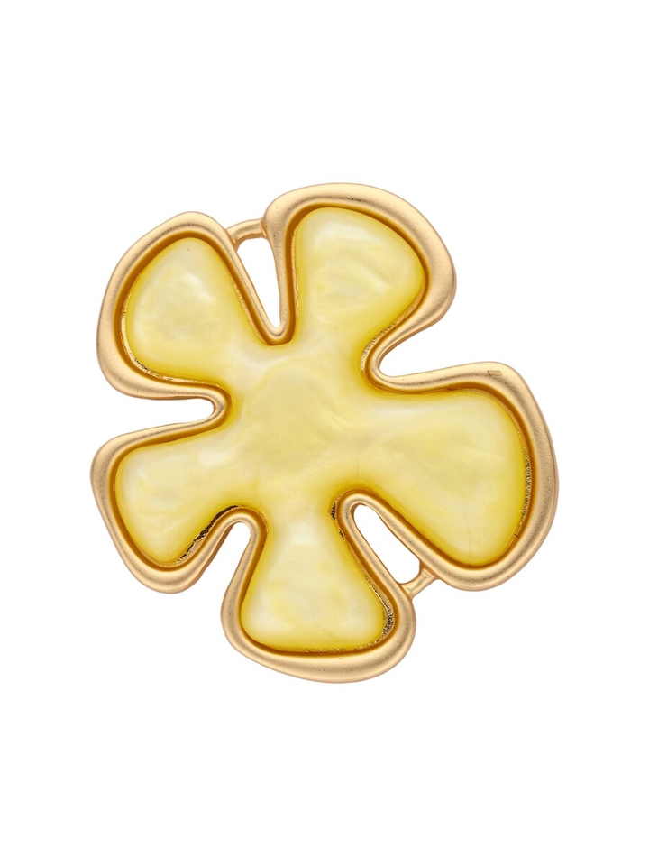 Gele pin Kimono Les Cordes