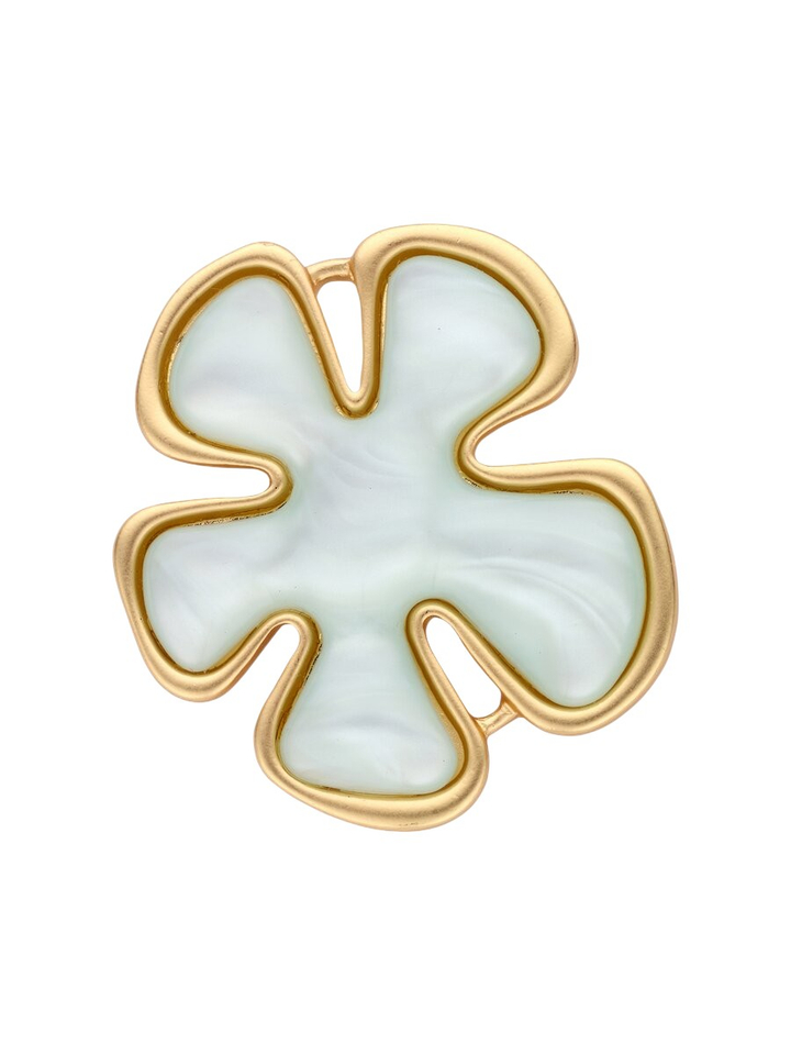 Watergroene pin Kimono Les Cordes 