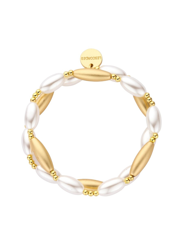 Witte armband Dario AB Les Cordes