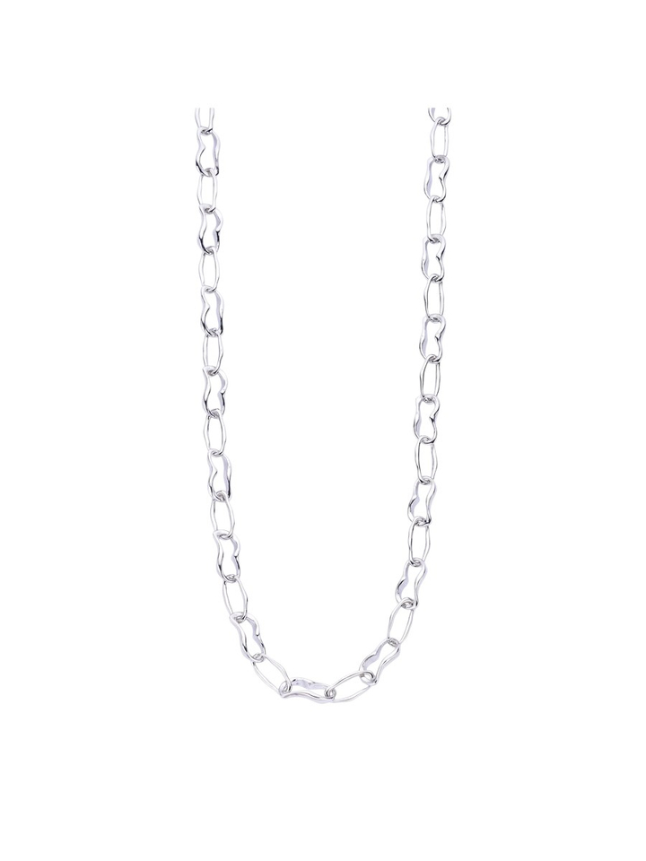Zilveren ketting lang Detroit Les Cordes 