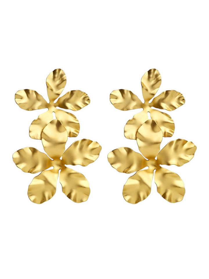 Gouden oorbellen Doris OB Les Cordes 