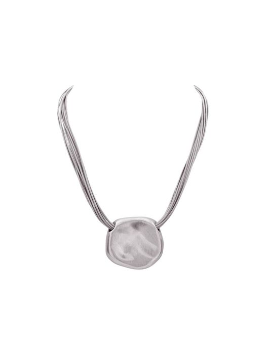 Zilver ketting Bogota kort Les Cordes