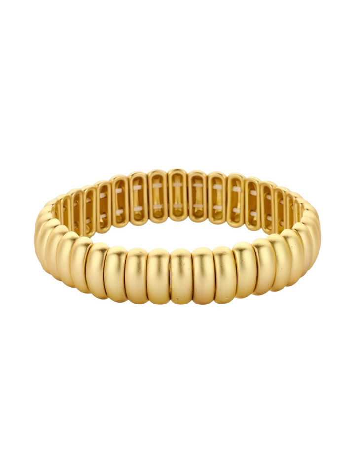 Gouden armband mat Cab 73 Les Cordes