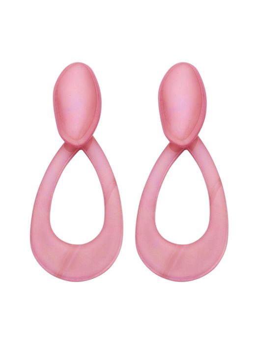 Roze oorbellen KOB31 Les Cordes