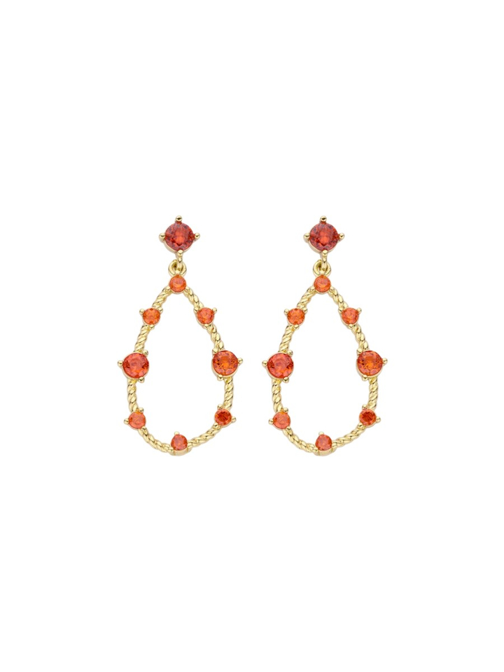 Koraal oorbellen XOB57