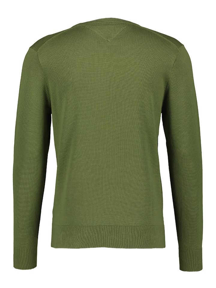 Blauwe trui met ronde hals Tommy Hilfiger 