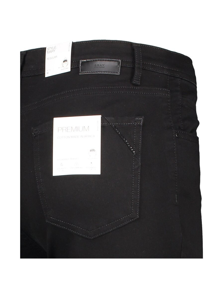 Zwarte straight jeans Brax 