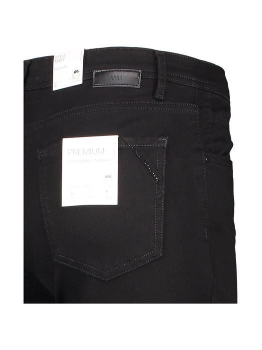 Zwarte straight jeans Brax