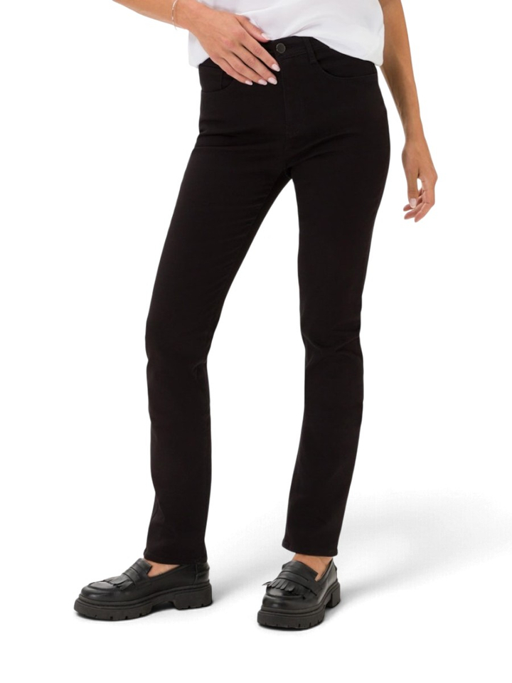 Zwarte straight jeans Brax