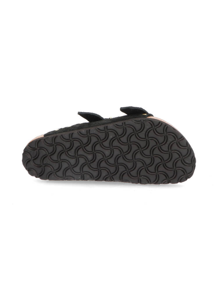 Zwart Arizona rivet suede leather Birkenstock 