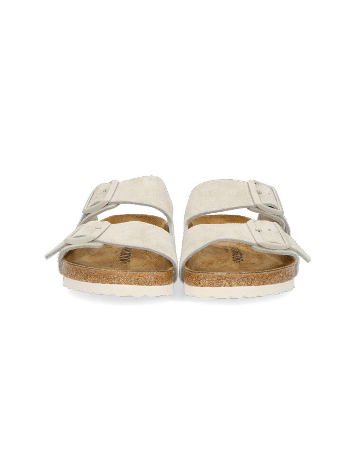 Oyster Arizona suede leather uni Birkenstock 