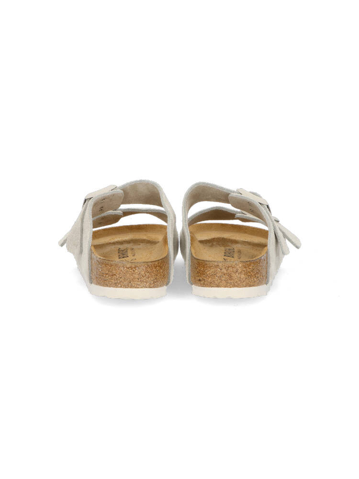 Oyster Arizona suede leather uni Birkenstock 